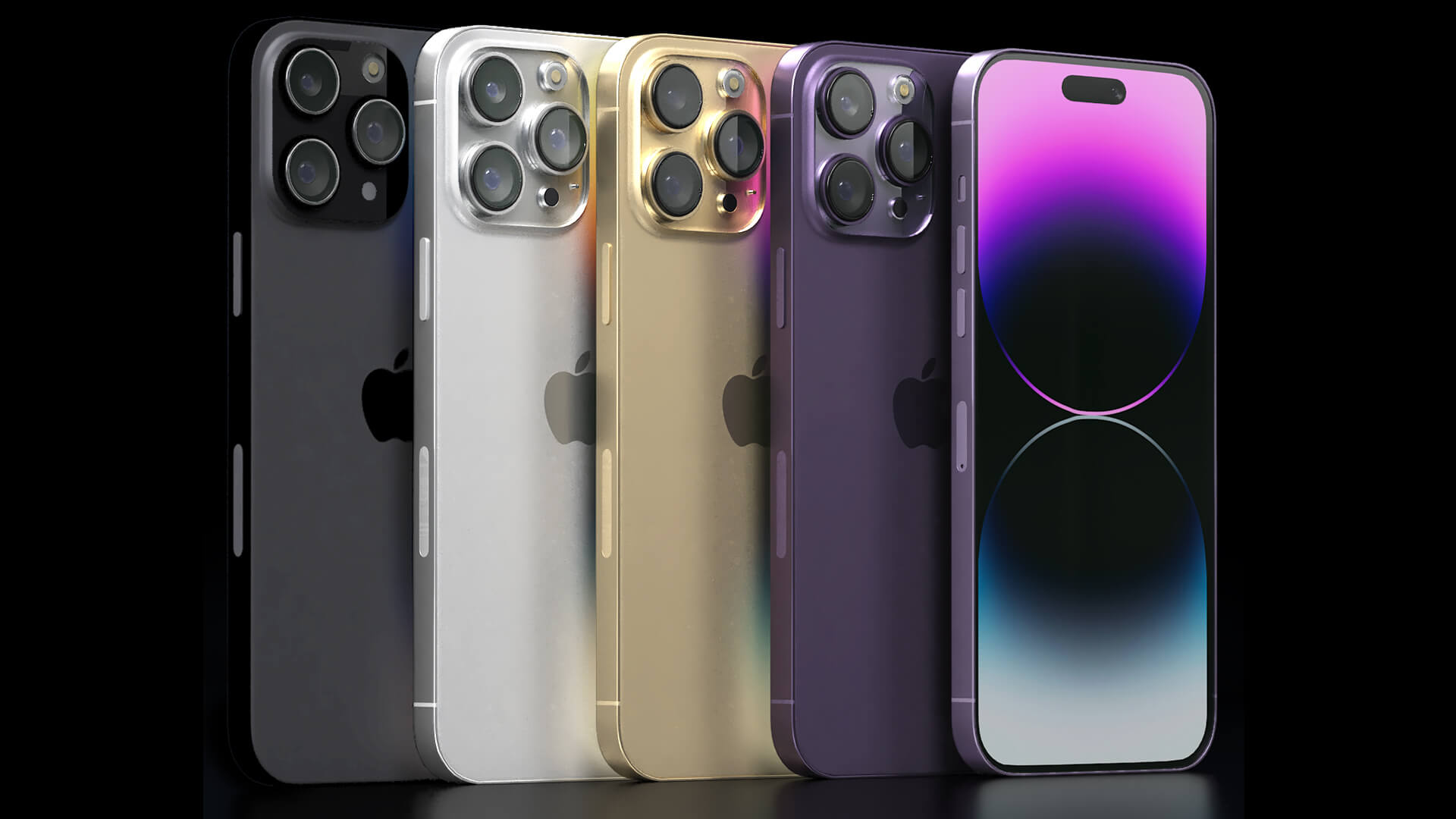 Дизайн iPhone 14 Pro Max Apple